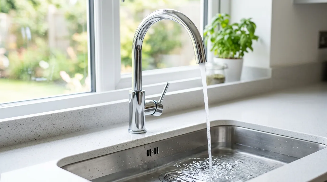 Local Plumbing Master Pros same day plumber fixing a faucet in Sturgeon Bay, WI
